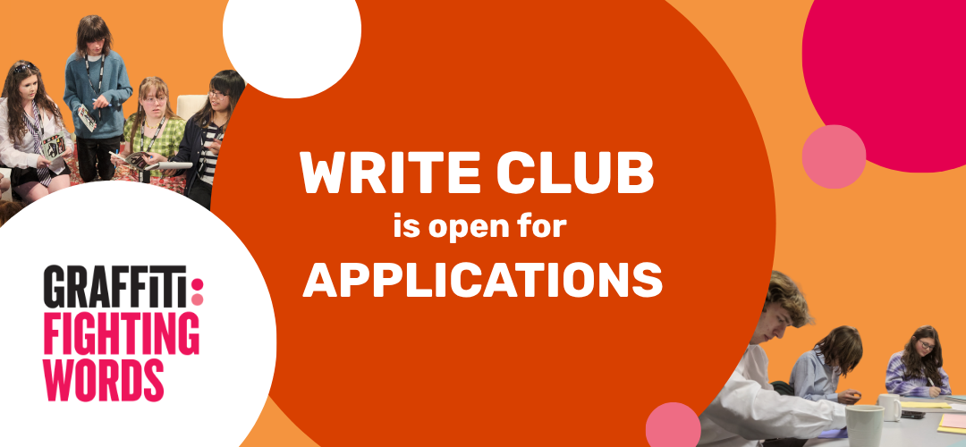 Write Club 2026/2027 is taking applications NOW!